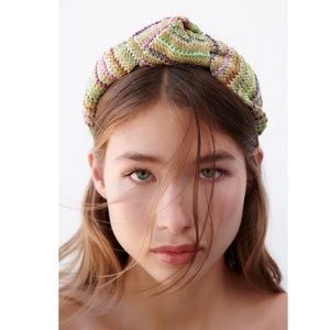 Zara woven knotted headband